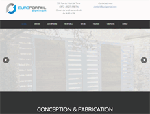 Tablet Screenshot of europortail.com